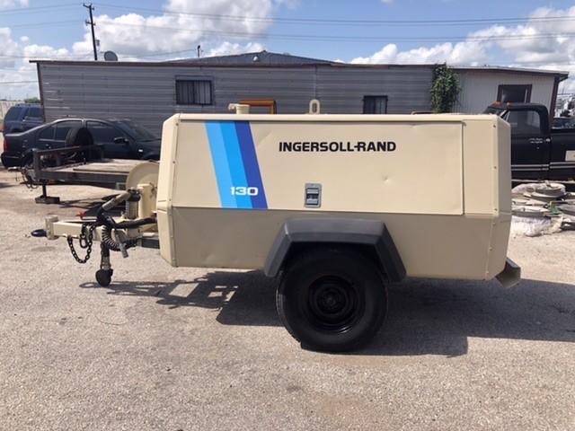 1995 INGERSOLL-RAND P130JD 450 HRS. DEERE DIESEL 130CFM $6,850