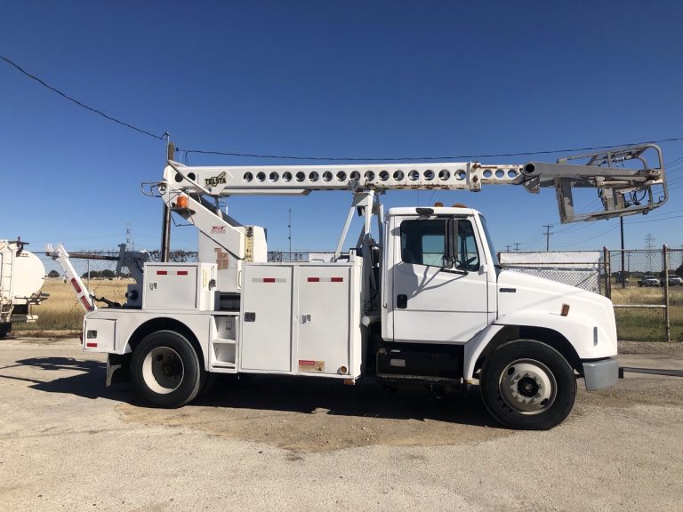 1996 FREIGHTLINER FL70 T40C CABLE PLACER BT 5.9L CUMMINS 51K MILES $25,000