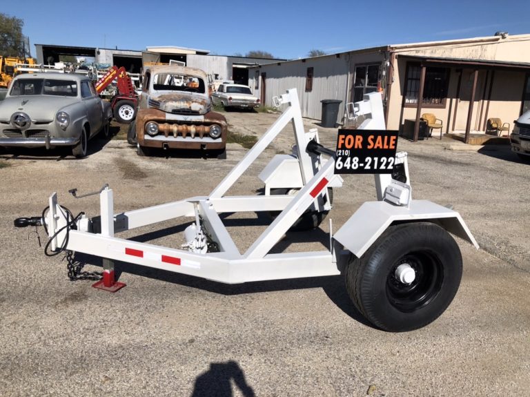 1996 SLABACH I-60 SELF LOADING REEL TRAILER $6,850