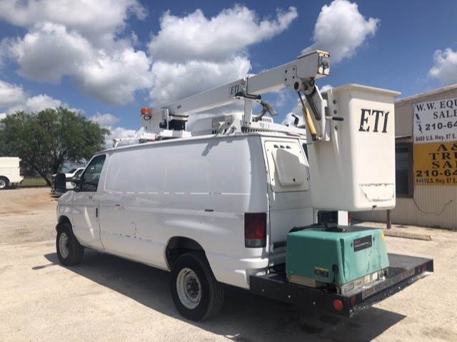 2007 FORD E-350 34’ ETI SPLICING VAN A/C PACKAGE GAS 197K $14,850