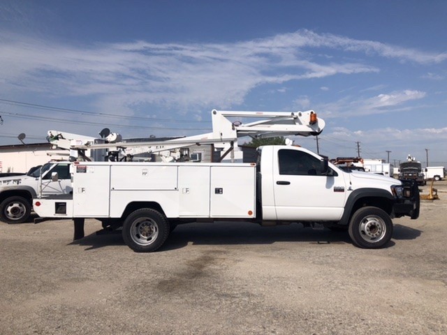 2009 DODGE 4500 2WD 40 FT ETI BUCKET TRUCK 163K MILES WINCH NICE ONE $29,995