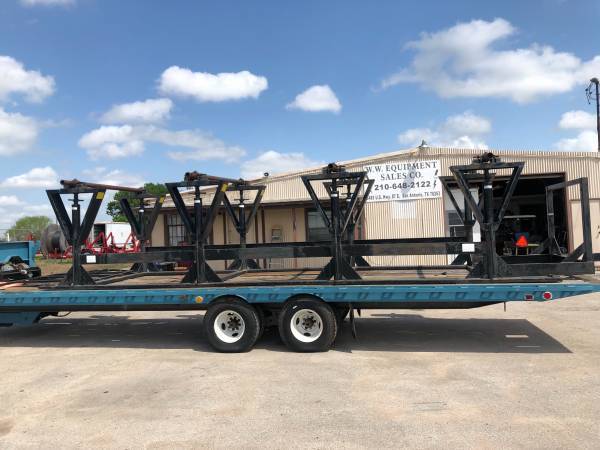 Skid Platform Four Position Reel Carrier Platform Stand Capacity Unique Custom $4,500