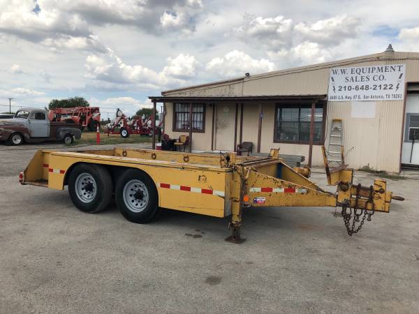 Utility Pole Trailer w/ telescoping tongue heavy duty LOW PROFILE $5,950