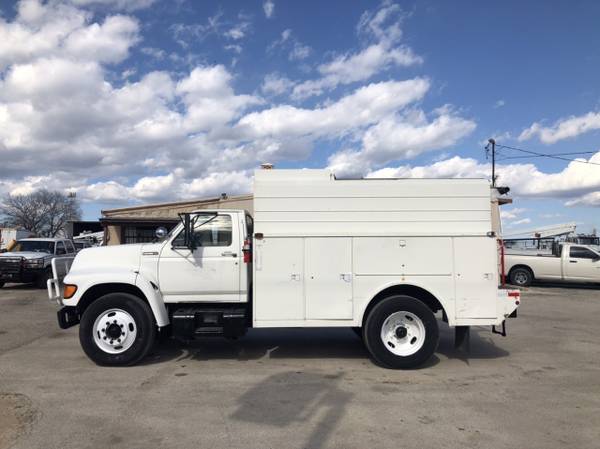 1995 Ford F800 under CDL UNDERGROUND WINCH TRUCK LOW 73k MILES $10,250
