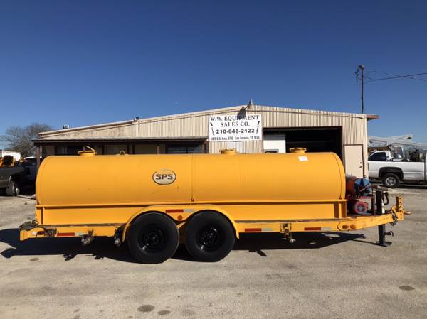 Oil Fuel storage and filtration trailer Halliburton Flow Meter $6,250